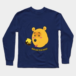 bear T-Shirt Long Sleeve T-Shirt